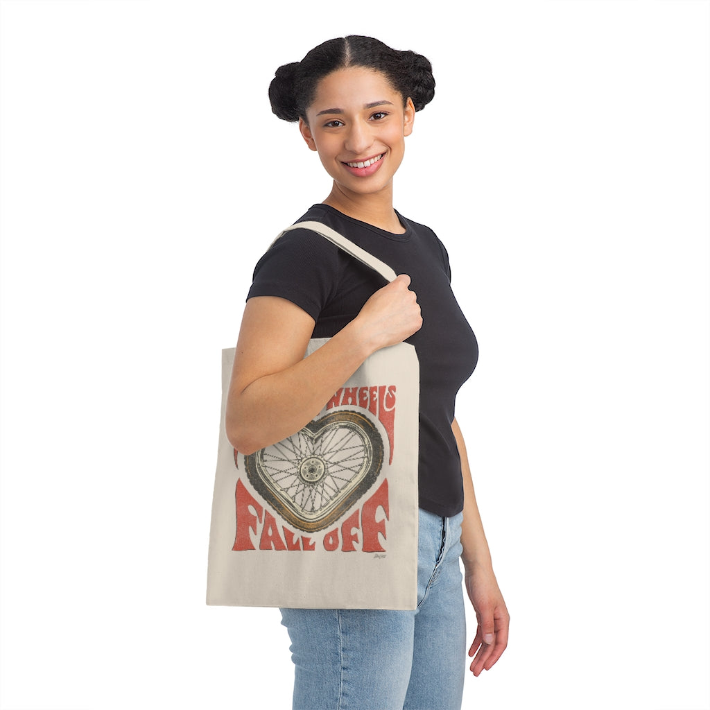 Till The Wheels Fall Off - Canvas Tote Bag