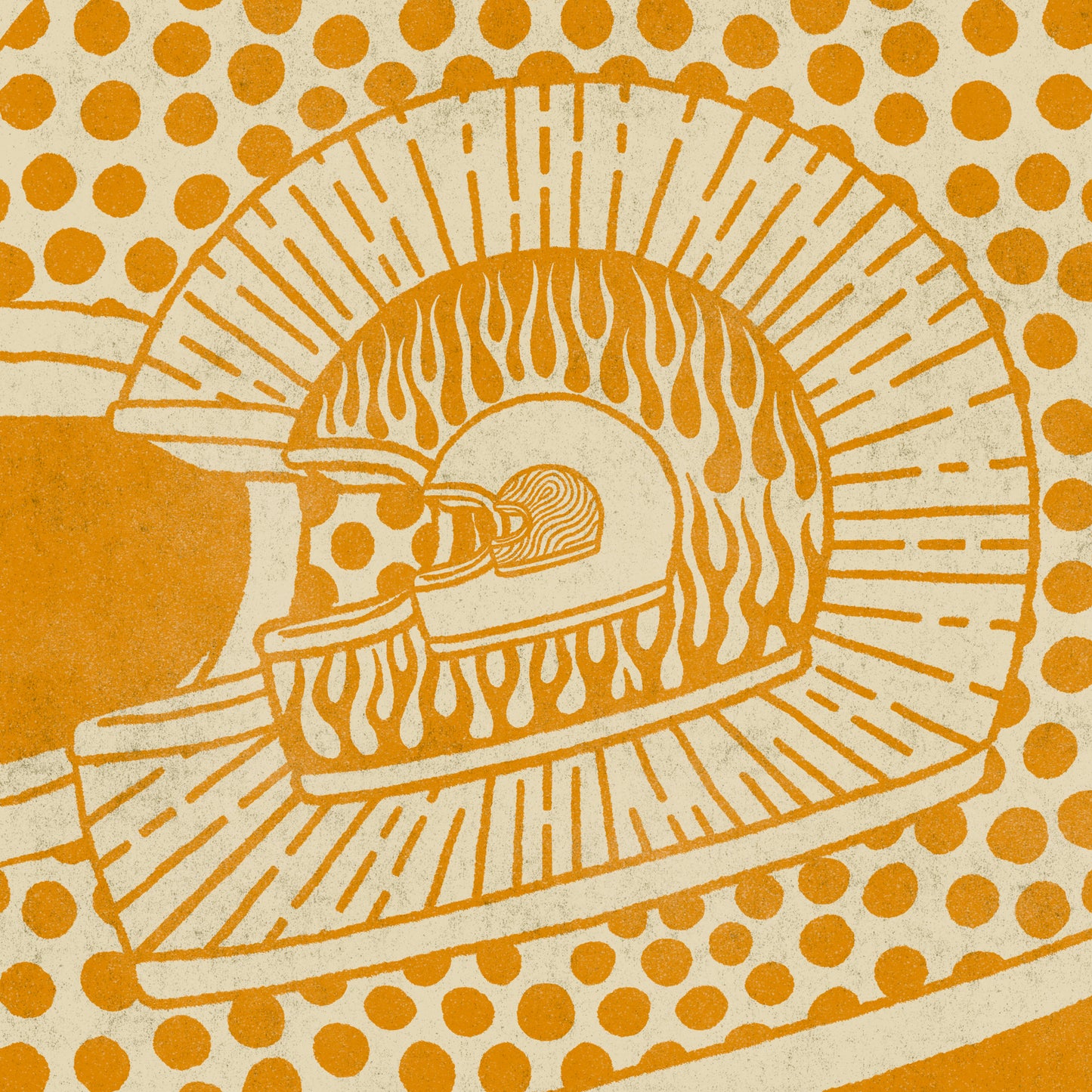 Road Trippin' - Mustard Print