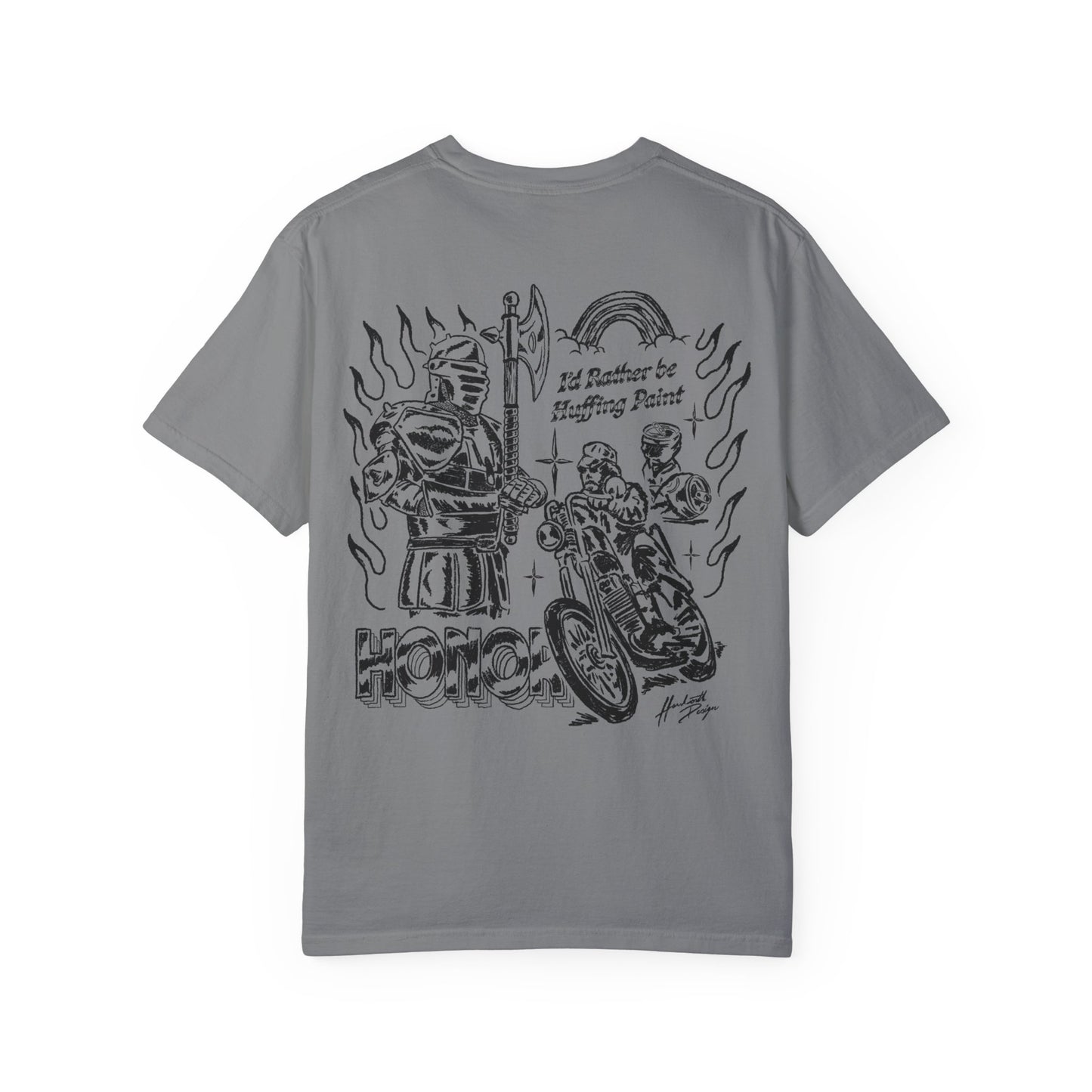 Paint Huffer - Unisex Garment-Dyed T-shirt