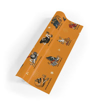Load image into Gallery viewer, Moto Mascot Wrapping Paper - Mustard
