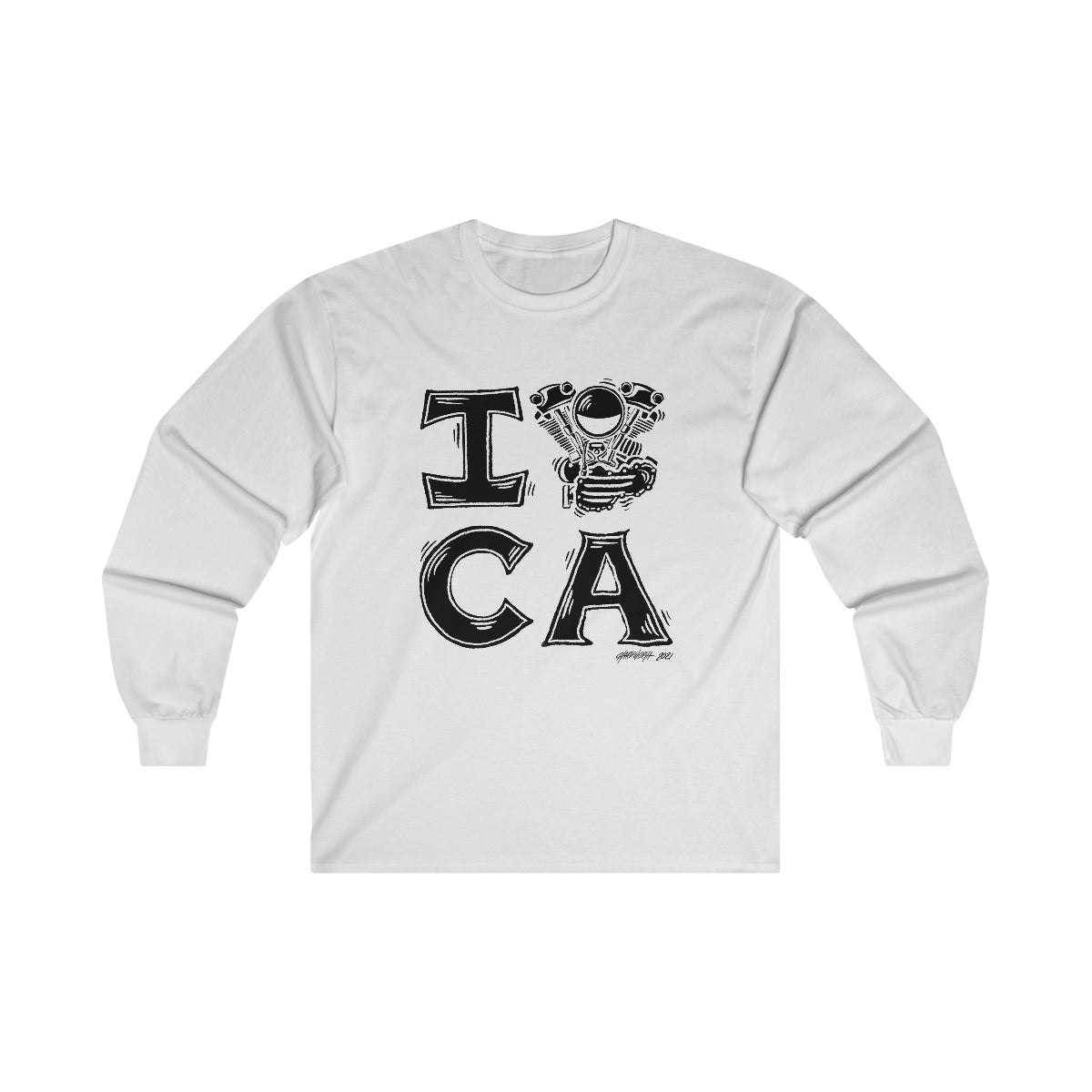 California Knucklehead  - Ultra Cotton Long Sleeve Tee