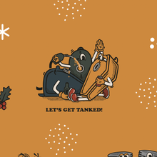 Load image into Gallery viewer, Moto Mascot Wrapping Paper - Mustard
