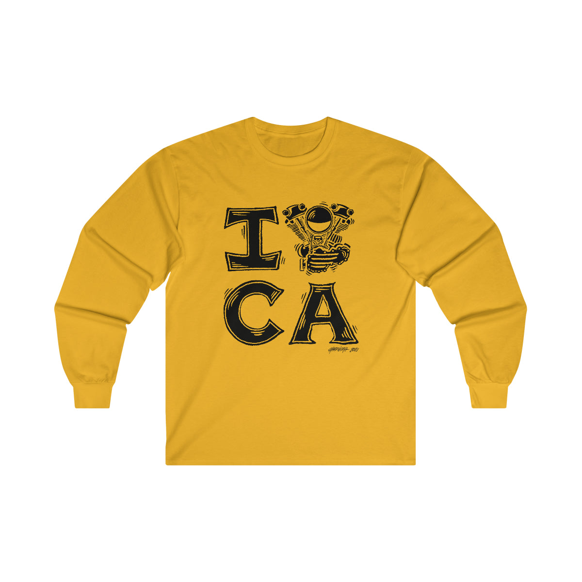 California Knucklehead  - Ultra Cotton Long Sleeve Tee