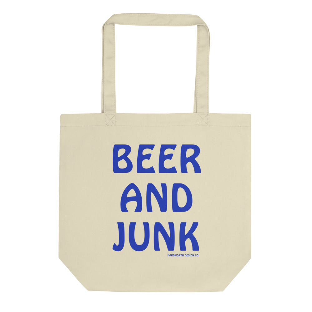 Beer and Junk - Eco Tote Bag (Natural)